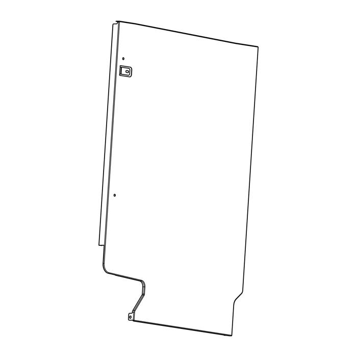 right side panel,zinc-plated,519x724.7mm