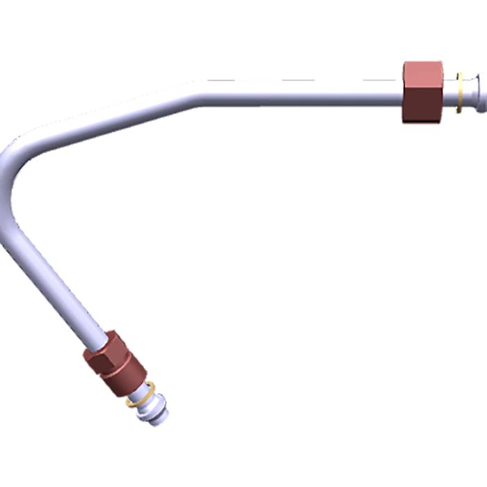 gas pipe, auxiliary, front