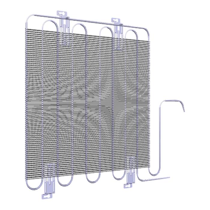 condenser, complete, 518x450mm