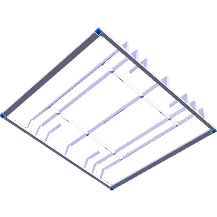 grid, pan support, central