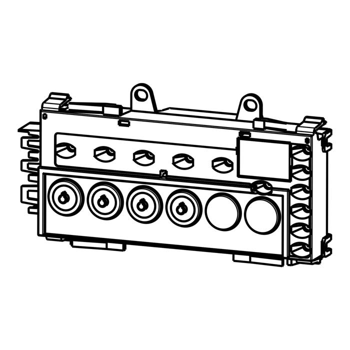 gebruikersinterface-bord, amber , laag voltage, EDW1500 3G