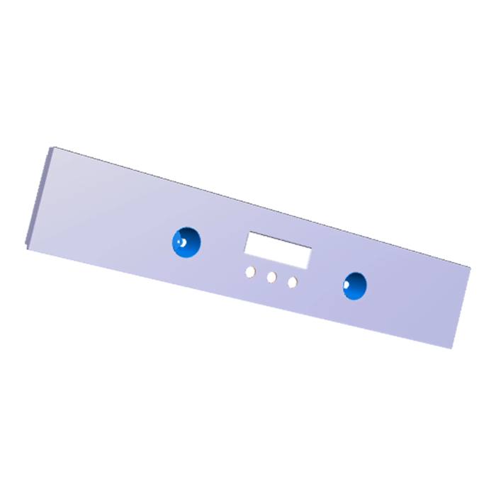 control panel, black