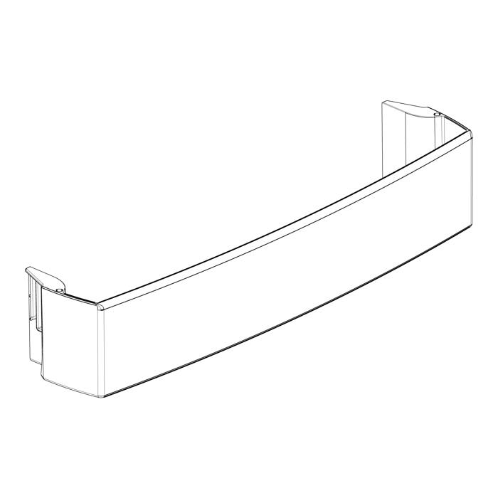 flessenrek, neutraal, 738,484x92,5mm