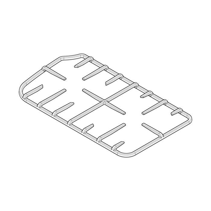 pan support, assembly, left,