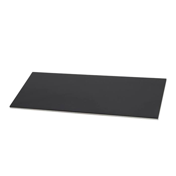 panel, glass, black