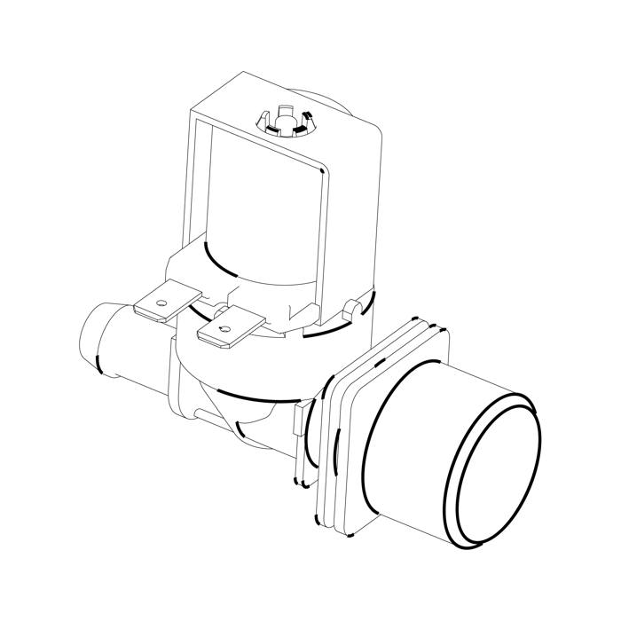hot water inlet valve