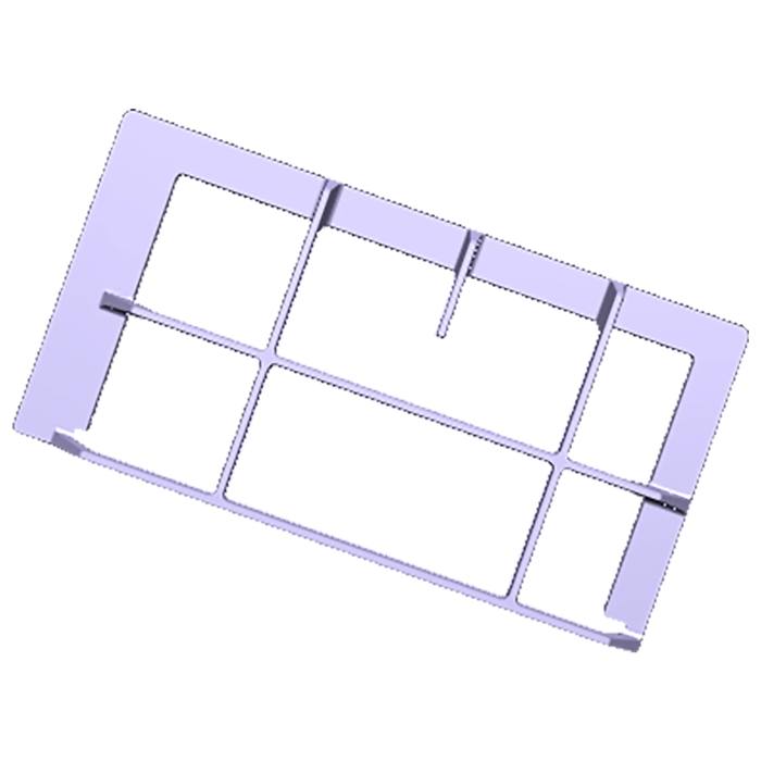 grid, pan support, left