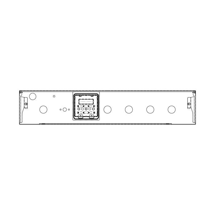 control panel,inox,60cm, SET, 6K