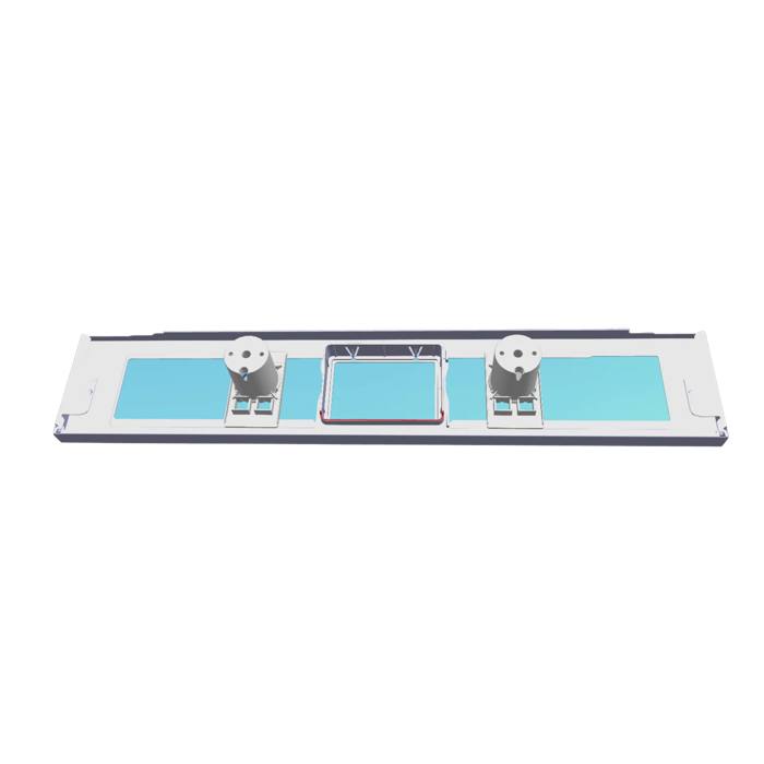 control panel, inox, 60cm, SET, 2K