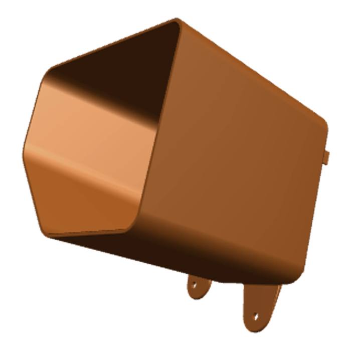 drop tray, side, 127x106x95mm
