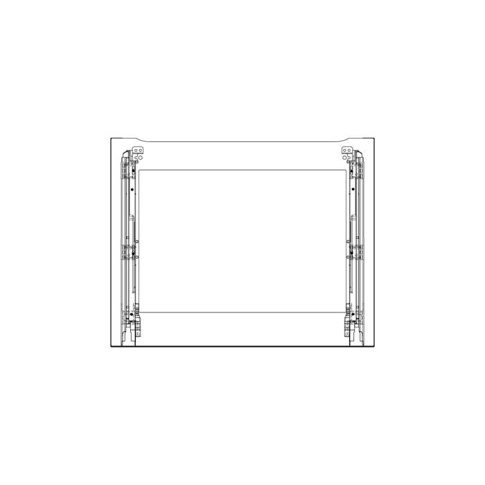 FRONTSCHEIBE,INOX,AEG,594X470M