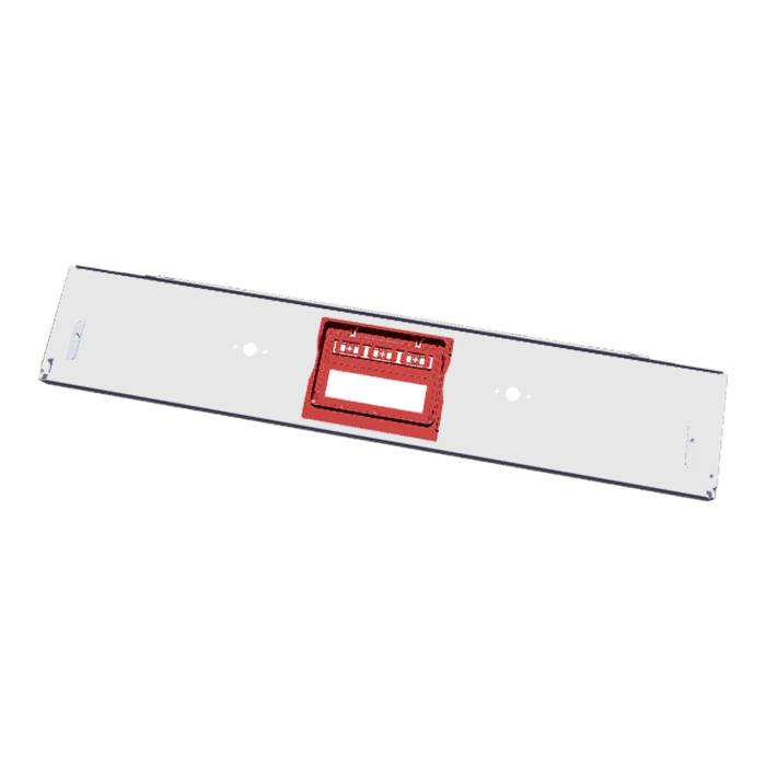 BEDIENBLENDE,INOX,60CM, HEXAGO