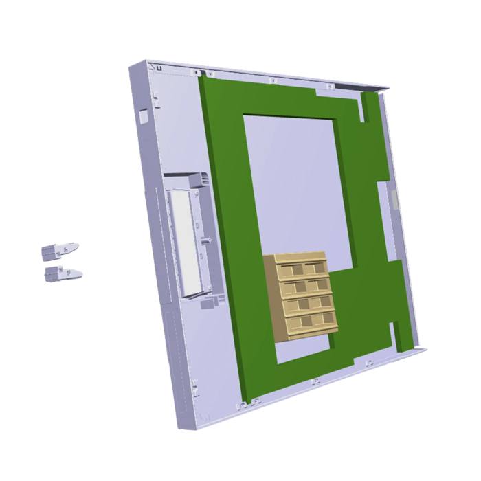 luckans ytterpanel, vit, Husqvarna, 60