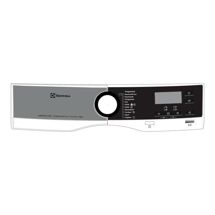 control panel, white, Electrolux