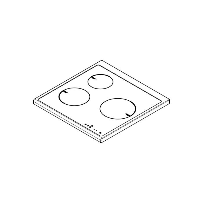 GLASPLATTE MIT RAHMEN,SILBER,5