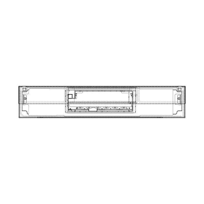 controlepaneel, inox