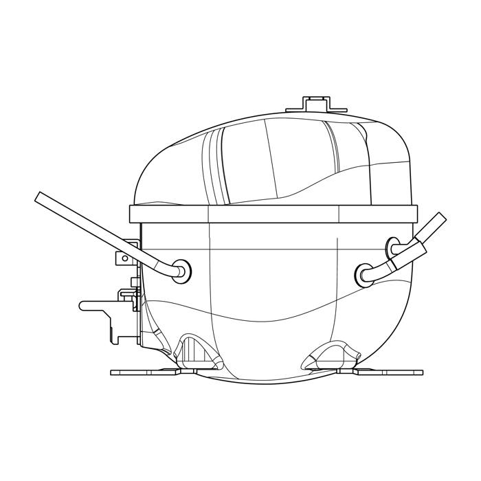 Compressor, complete