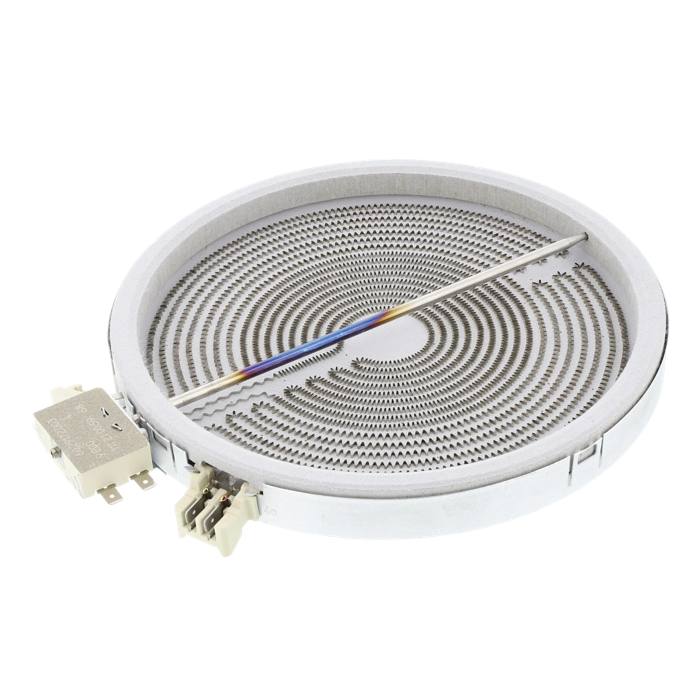 radiátor, dvojitý, 210/120,400V,2200W