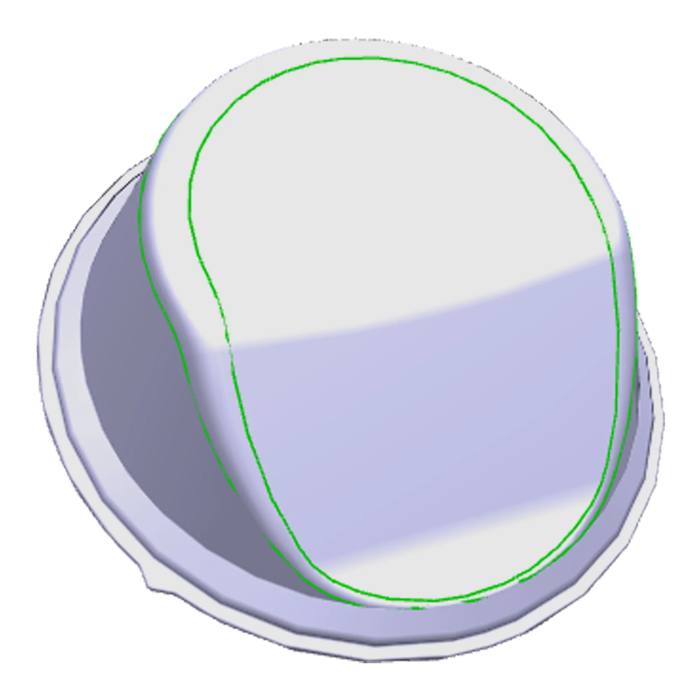 fenêtre, verre, intérieur, Ø348mm,Pilot2
