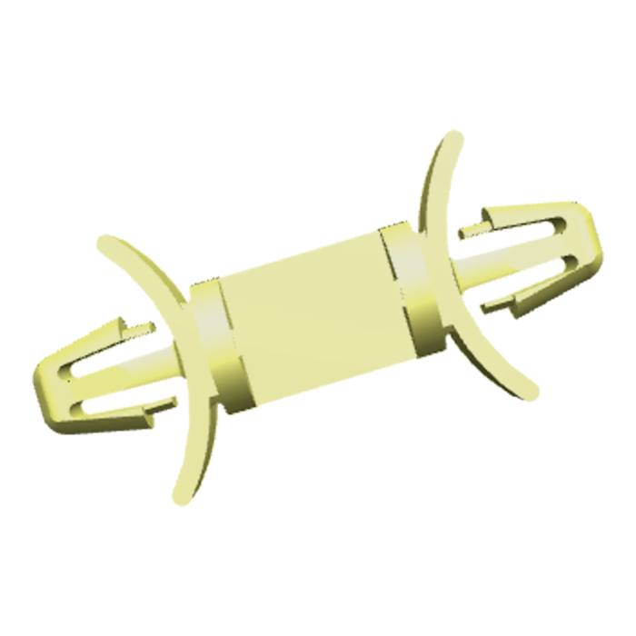 support, pin, double, 14,3mm