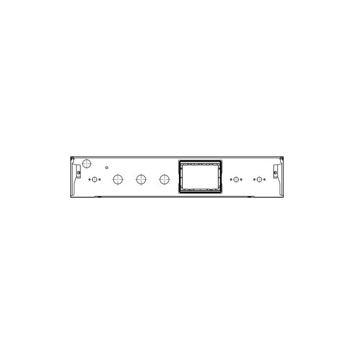 BEDIENBLENDE,INOX,60CM,LUX,6K
