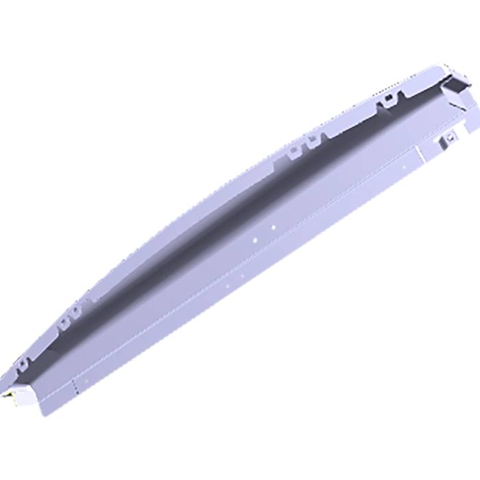 baffle, white