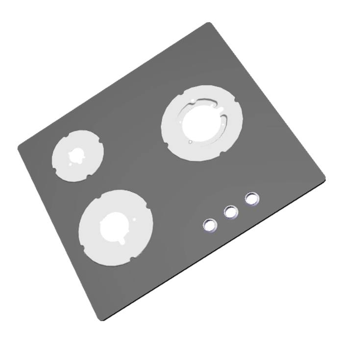 ARBEITSPLATTE,SCHWARZ,ELECTROL
