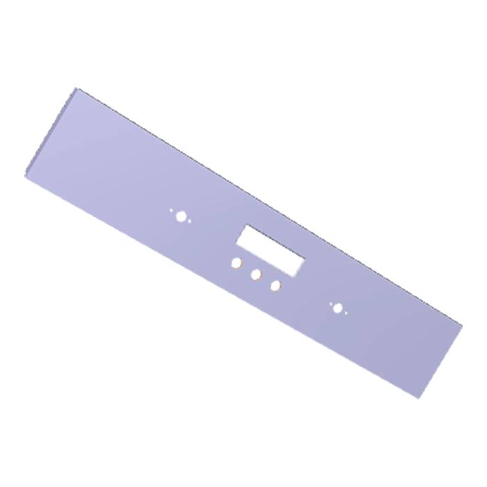 BEDIENBLENDE,WEISS,60CM,2K,SET