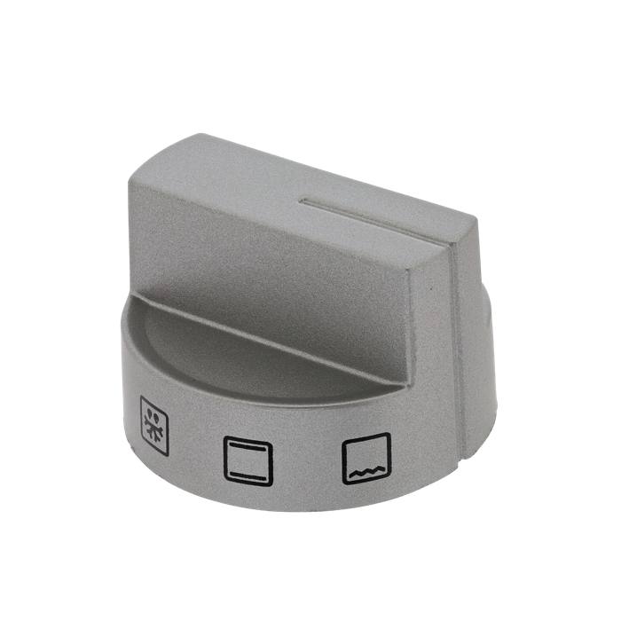 knob, function, inox, 9+0