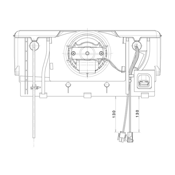 evaporator battery, horizontal, complete,