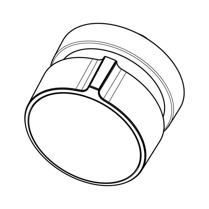 knob, dual, assembly
