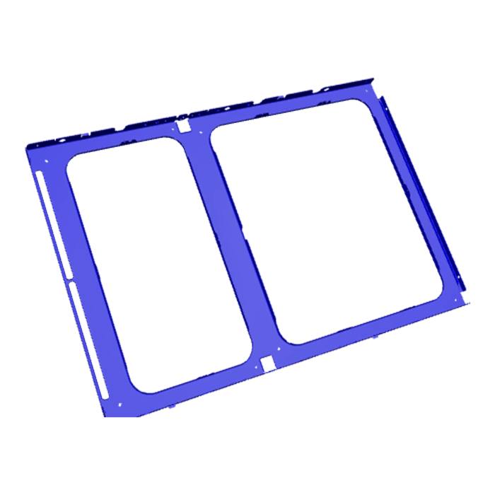 front panel, black