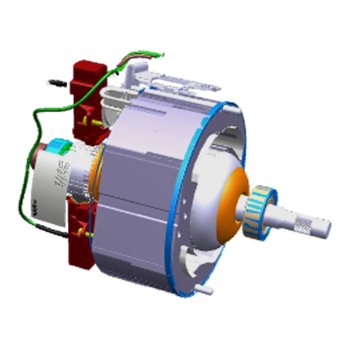 motor, kommutator, universal, 240V,50Hz,Ø21,5mm
