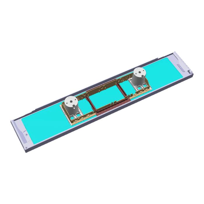 BEDIENBLENDE,INOX,60CM,LUX,2K
