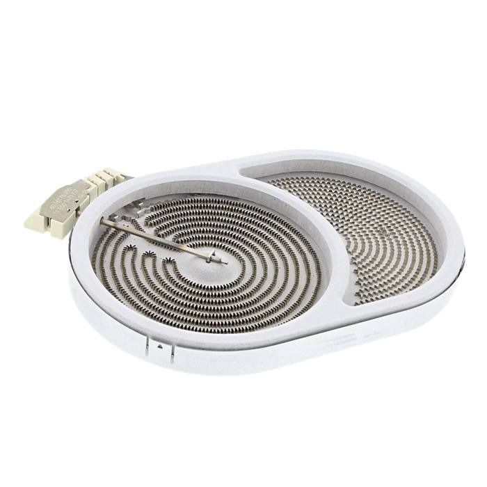 resistencia radiante,doble,oval,170x265,230V,2400W
