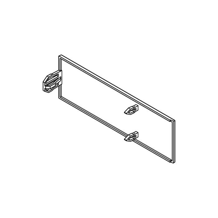cover, hinge, upper, 7820, 130x42mm