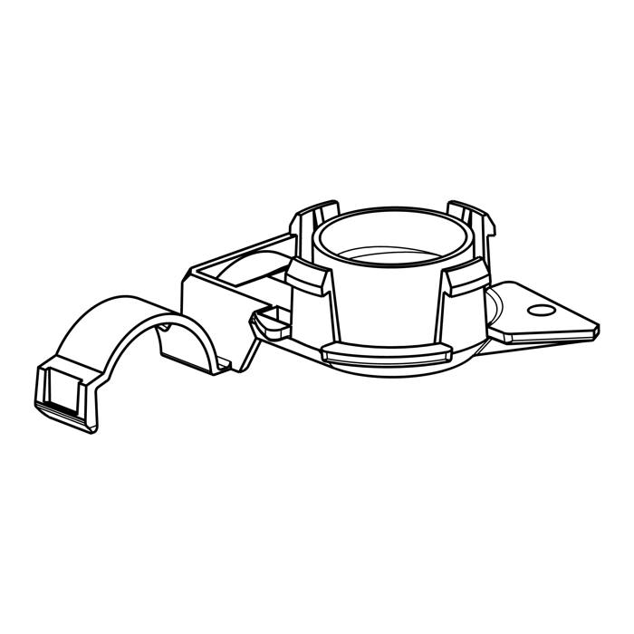 support, outlet hose