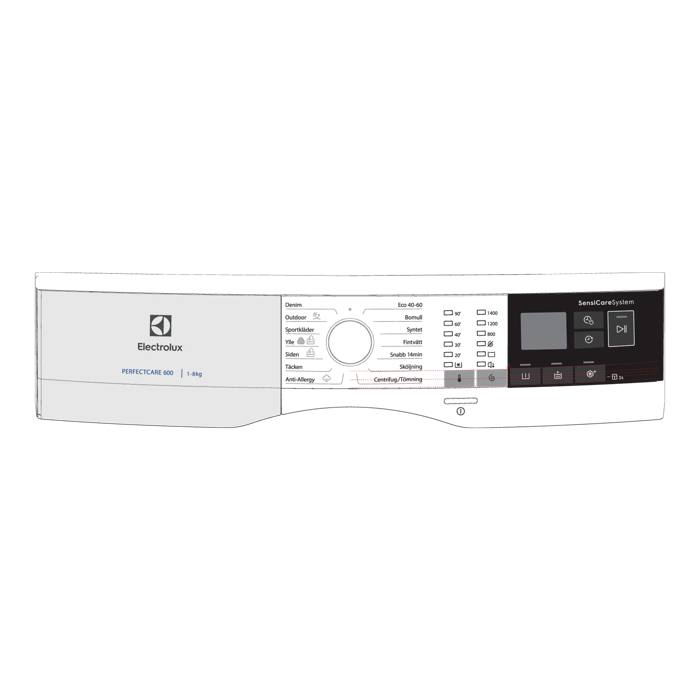 manöverpanel, vit, Electrolux