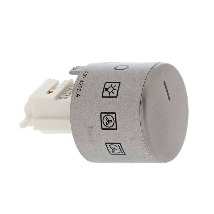 KNEBEL,FUNKTIONEN,INOX,9+0
