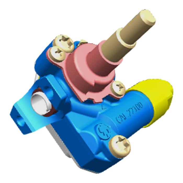 gas tap,rapid,d=0.42 G20-20mbar