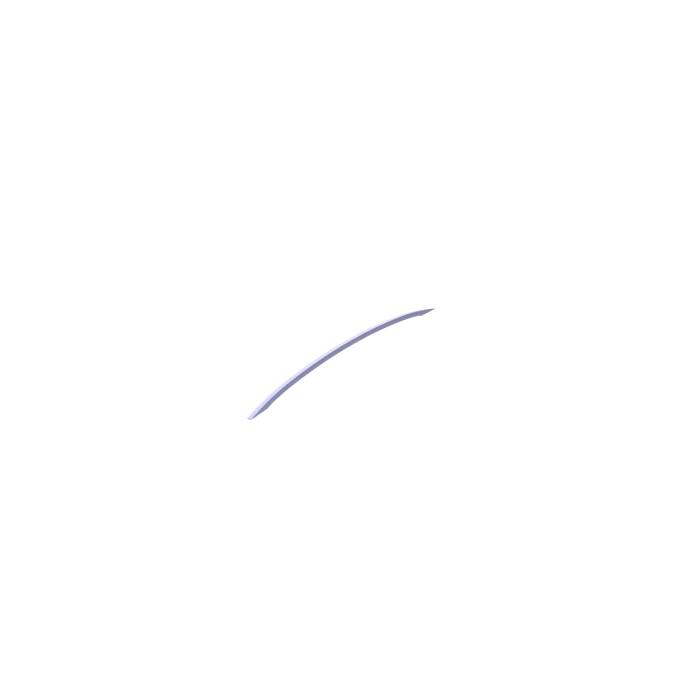 door handle, aluminium, L=858mm