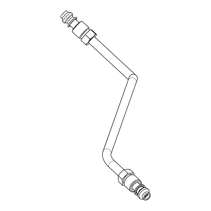 tube, droit, paroi