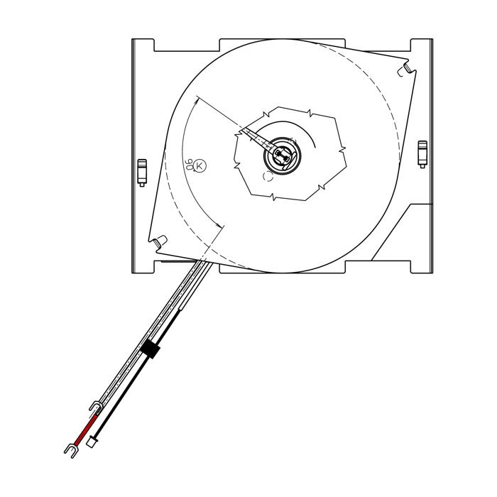 Bobine,induction,complet,180mm