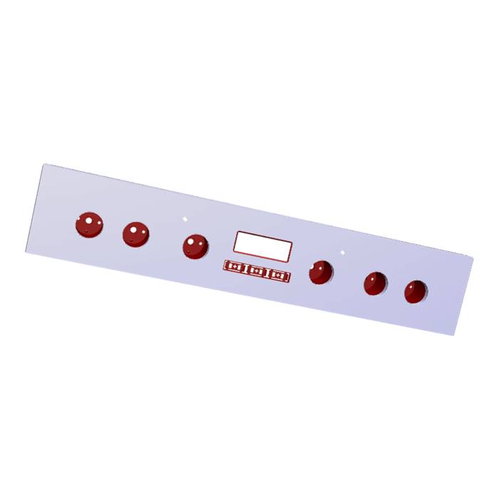 control panel, inox, 60cm,SET,6K
