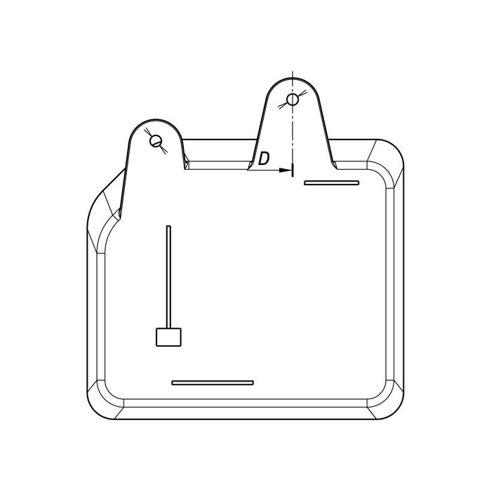 drop tray, side, 117x106x100mm