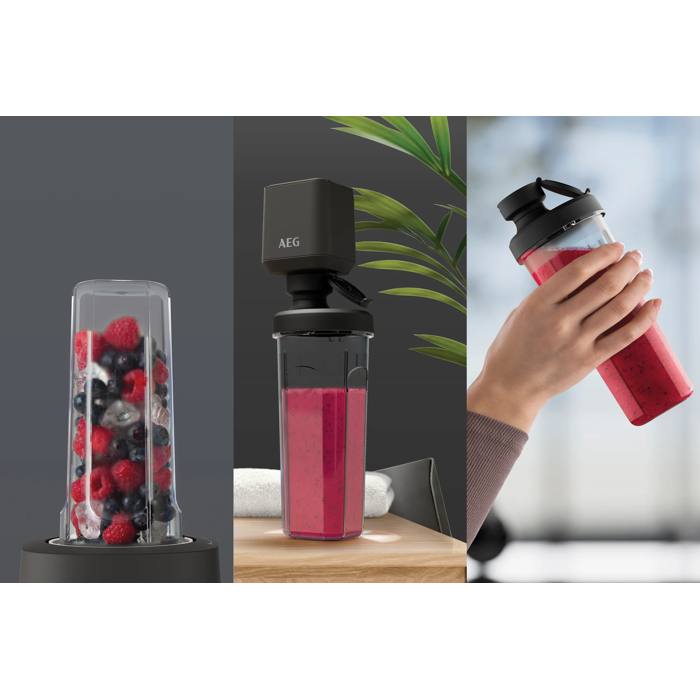 Botella Takeaway 3 en 1 con envasado al vacío de 600 ml, para Melon Blender y Sport Blender