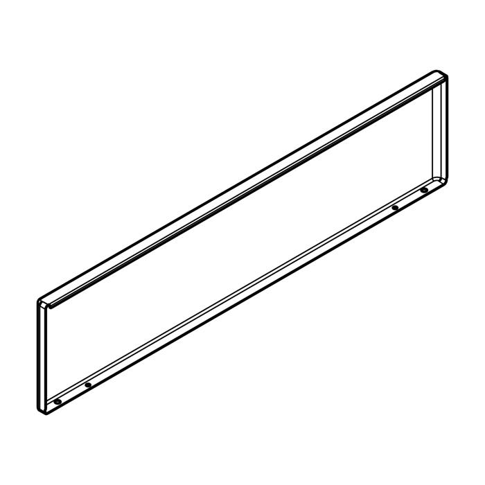 drawer panel, white