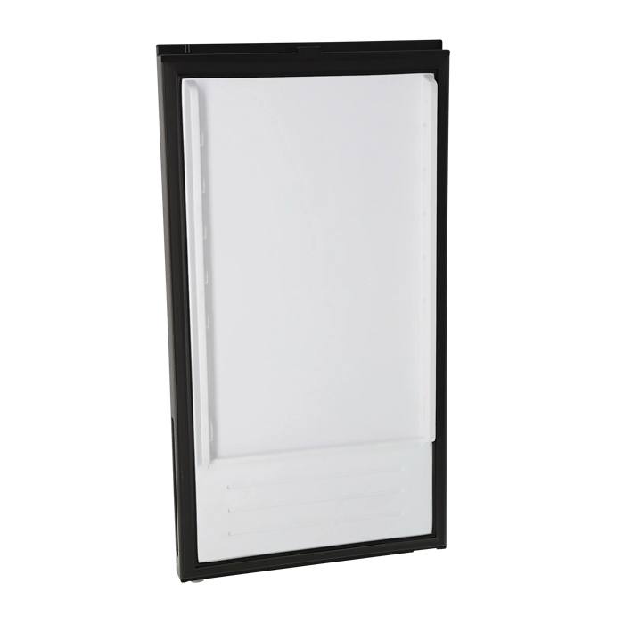 refrigerator door, assembly, black, 1122x595mm