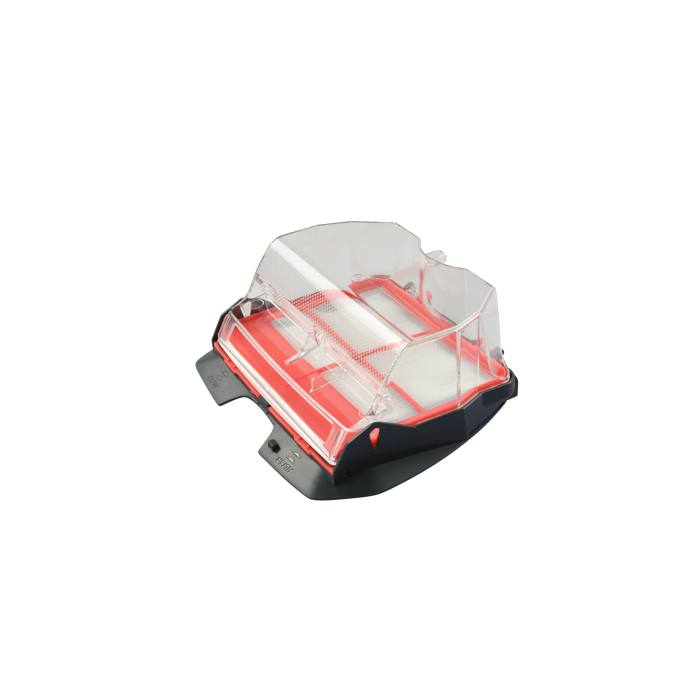 stofhouder, met, filter, blau, AEG