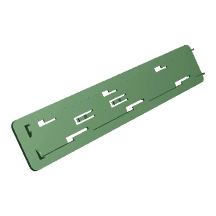 guidance rail, Box freezer, right, H53.9xL315.6